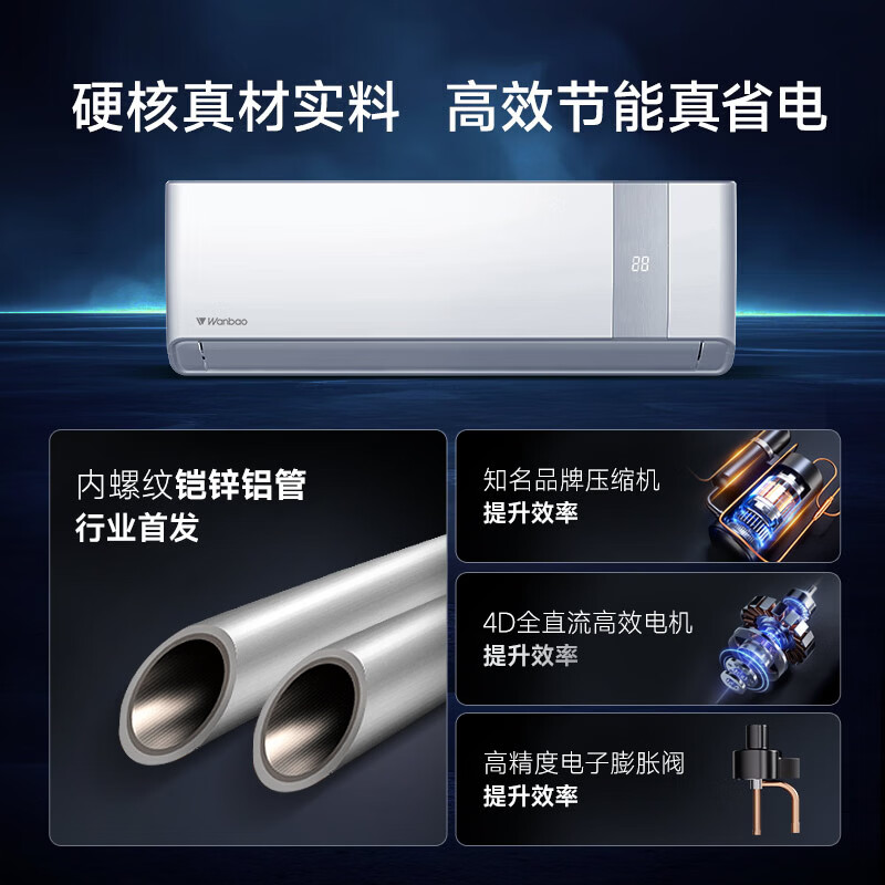 万宝 KFR-35GW/BPWL7-W1（冰速侠） 大1.5匹空调图片