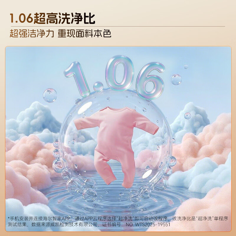 海尔XQG30-G68JU1洗衣机图片