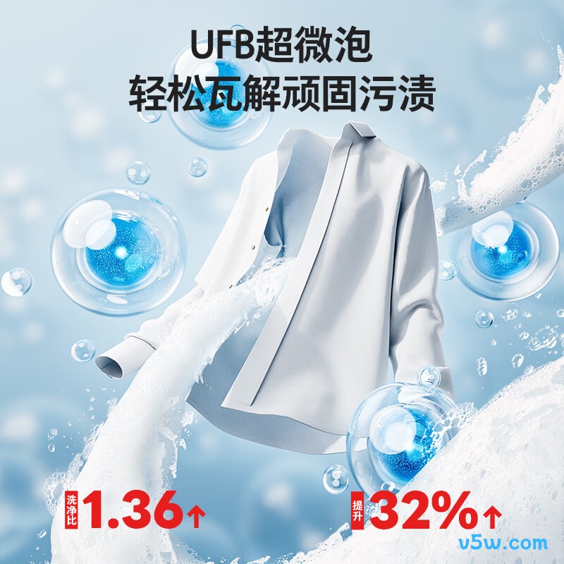 东芝DG-10T186BW+T186洗衣机图片