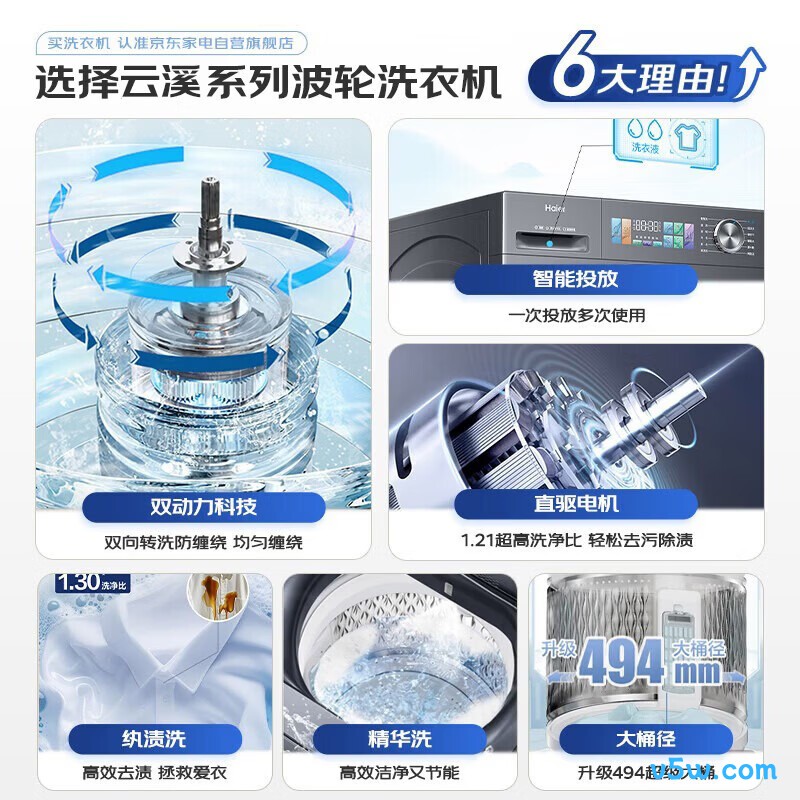 海尔77A8洗衣机图片