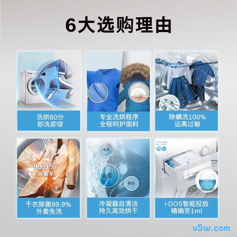 博世WNE152A0AW洗衣机图片