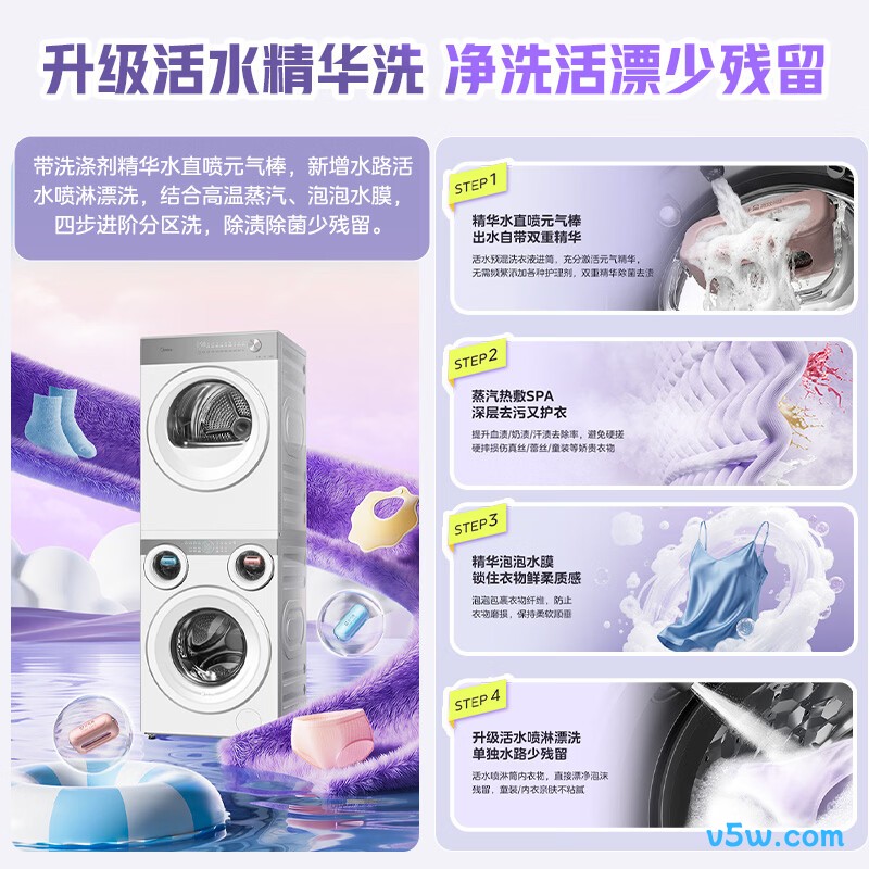 美的MG11GGEX+HEX洗衣机图片