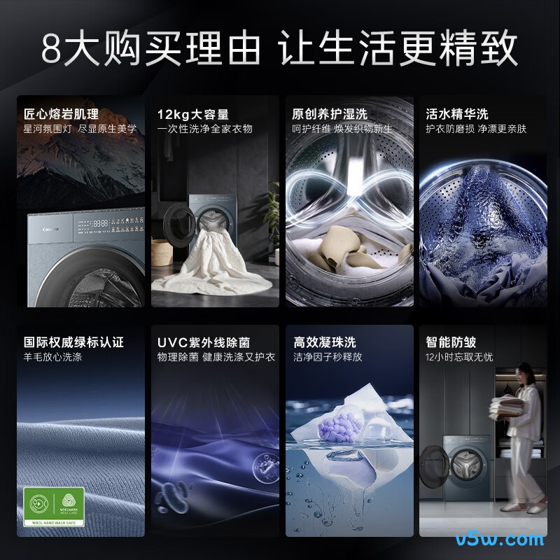 卡萨帝CE B12LWUGLDU1洗衣机图片