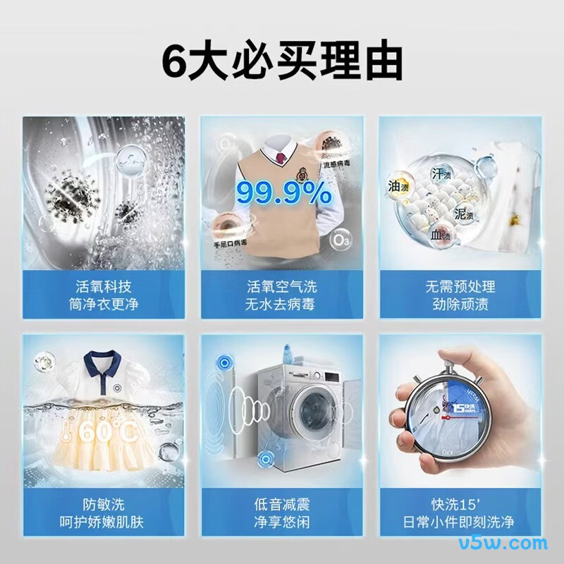 博世WGA254EA2W洗衣机图片