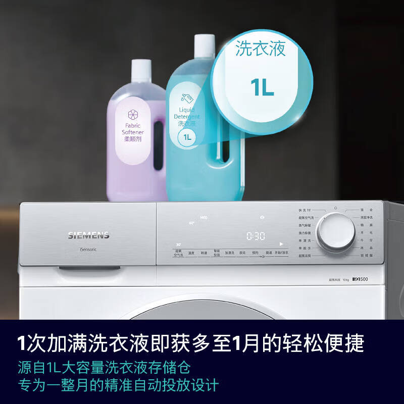 西门子WG54H2V00W洗衣机图片