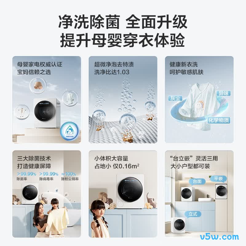 小天鹅TNG20VDIW2E洗衣机图片