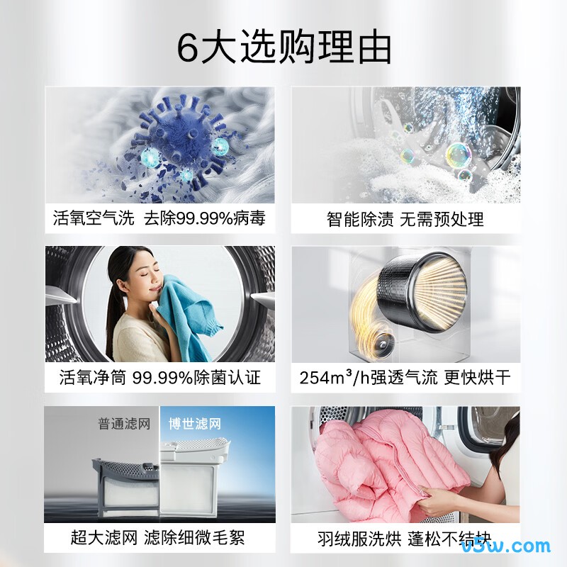 博世254EA2W+252Y00W洗衣机图片