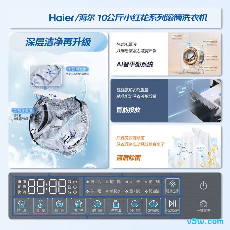 海尔LD58A1洗衣机图片