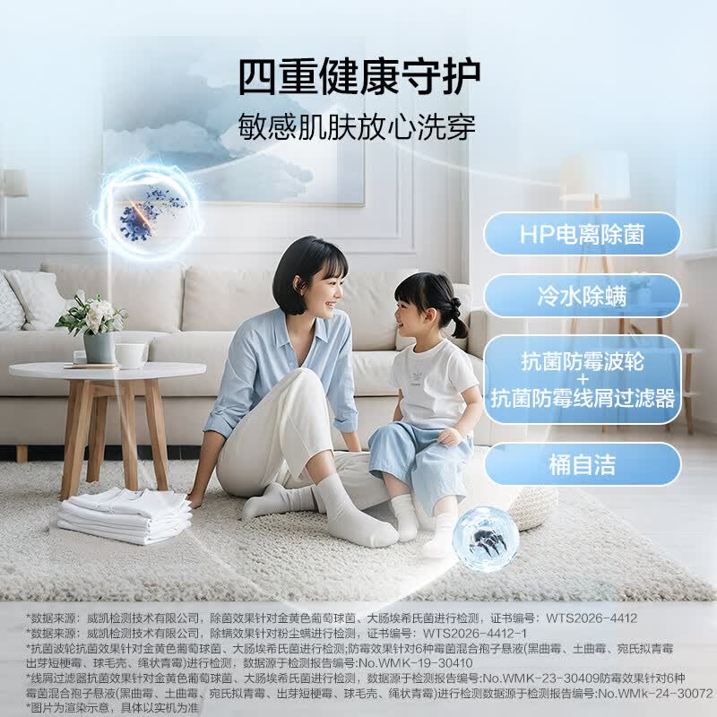 海尔BDSE5AD6U1洗衣机图片