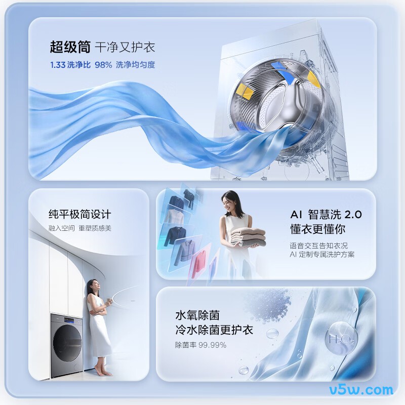 TCL-G120T7WUltra-HDIS洗衣机图片