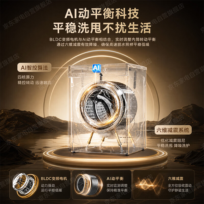 海尔XQG120-SDE588BU1洗衣机图片