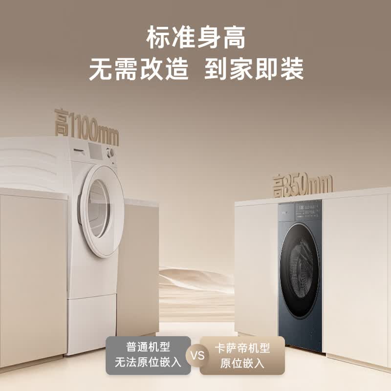卡萨帝CE AB10LWUGLDU1洗衣机图片