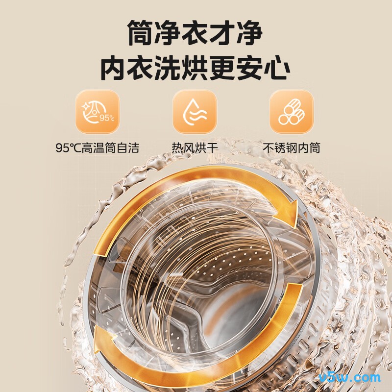 美的MND12Q60E洗衣机图片