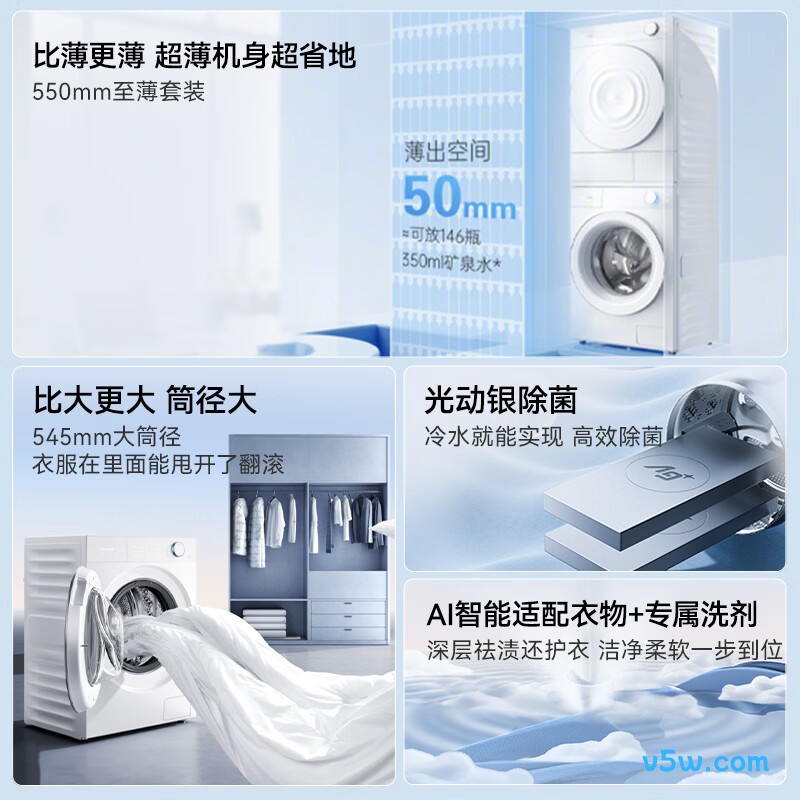 松下M2Q1+M2QR1洗衣机图片