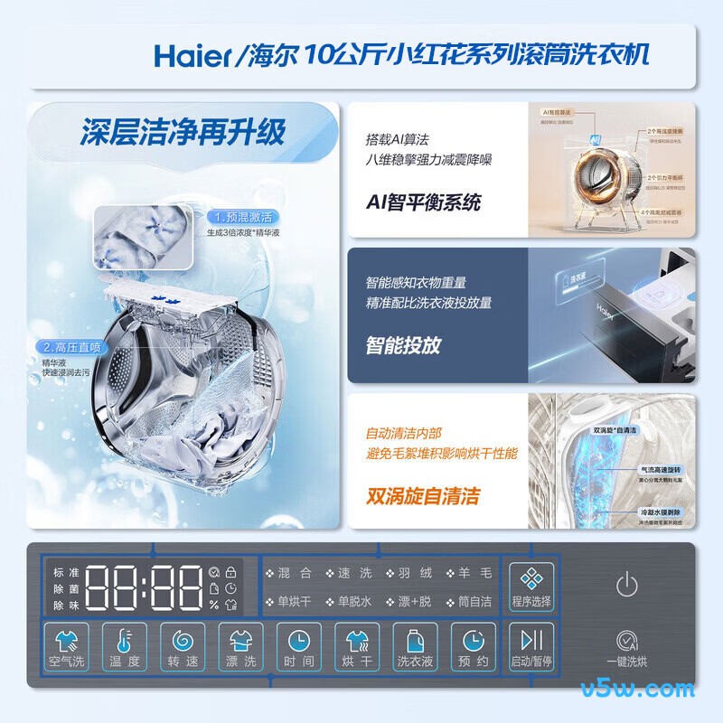 海尔HLD58A1洗衣机图片