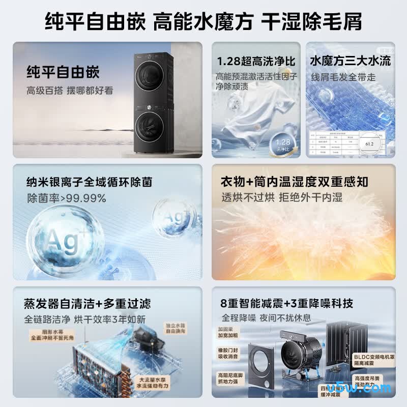 小天鹅TG10V628AIR+628AIR洗衣机图片