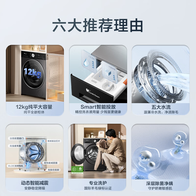小天鹅TG12M30T洗衣机图片