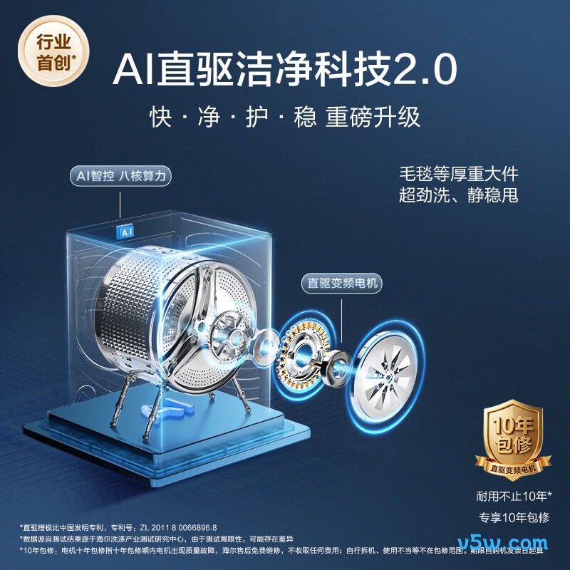 海尔XQG100-BLE7AD1U1