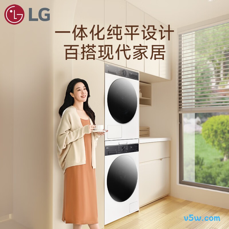 LG-FW12X5WB2+DH10X5WB2洗衣机图片
