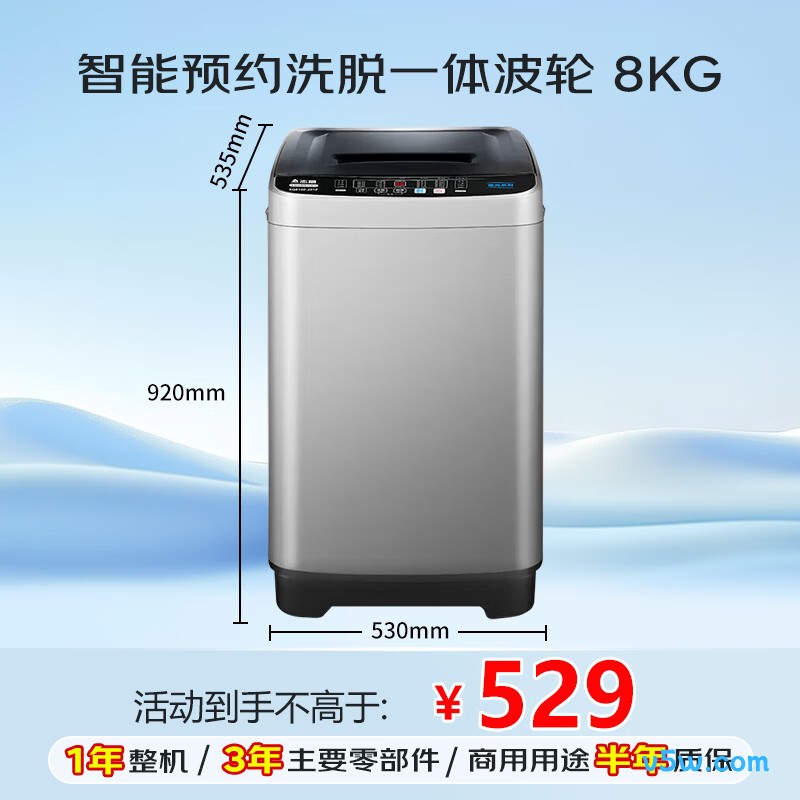 志高XQB80-118洗衣机图片