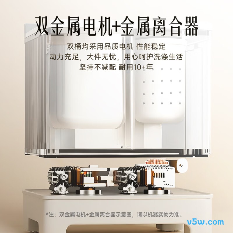 澳柯玛AP80F01SP洗衣机图片