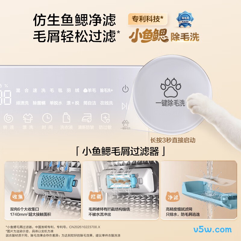 海尔LE5MJ2WU1洗衣机图片
