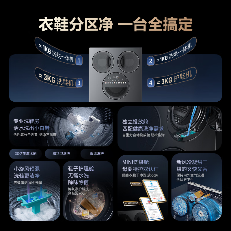 海信WV50G洗衣机图片