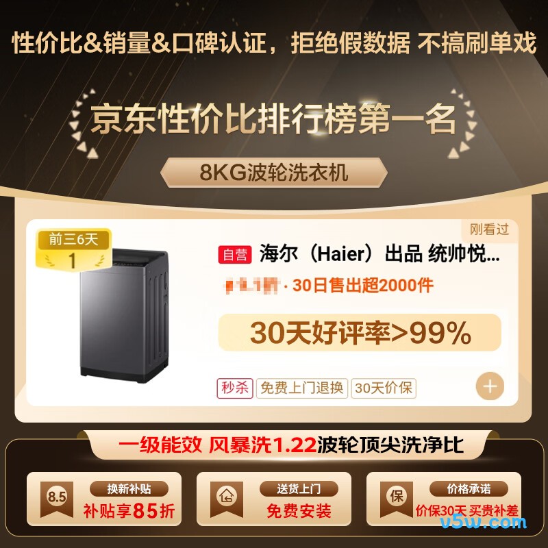 海尔XQBL82-M20D1洗衣机图片