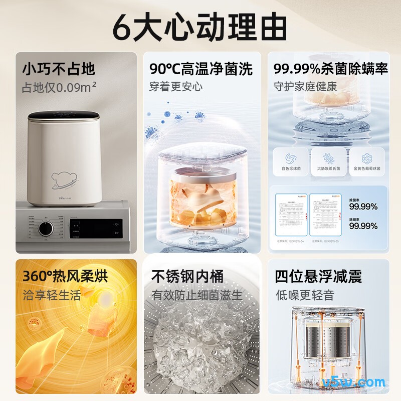 小熊XYJ-S05J1洗衣机图片