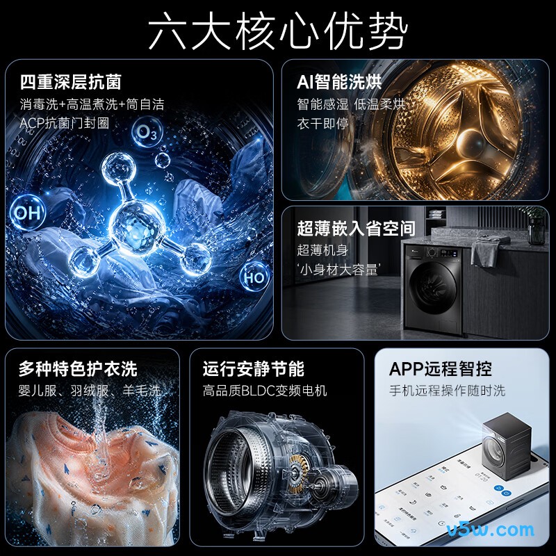 小天鹅TD100V098PRO洗衣机图片