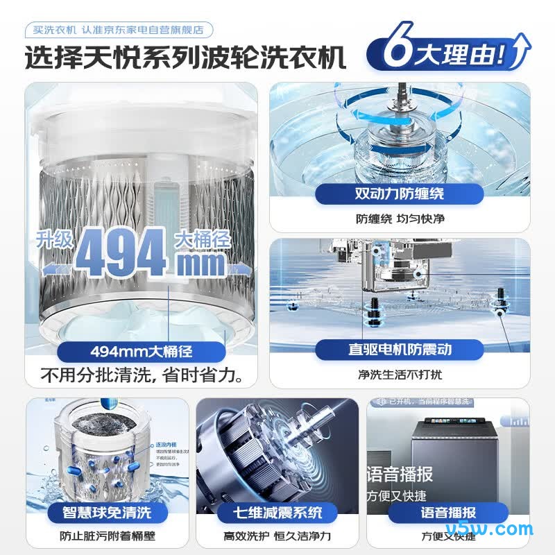 海尔XQS130-MBE87X8洗衣机图片