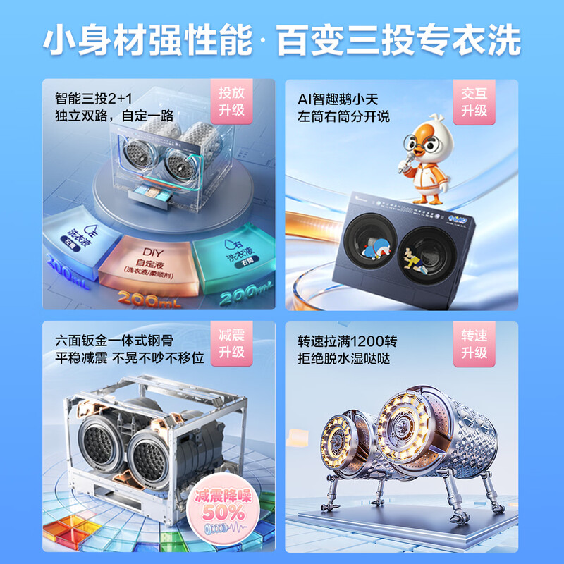 小天鹅TNGG40-09AID洗衣机图片