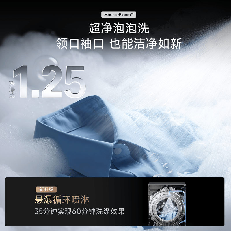 追觅DWF10L9ANACN洗衣机图片