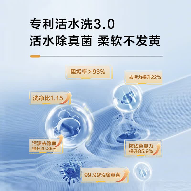 海信WF100A6Q+DG100M5S PRO洗衣机图片
