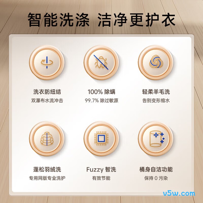 松下XQB100-Q17CS洗衣机图片