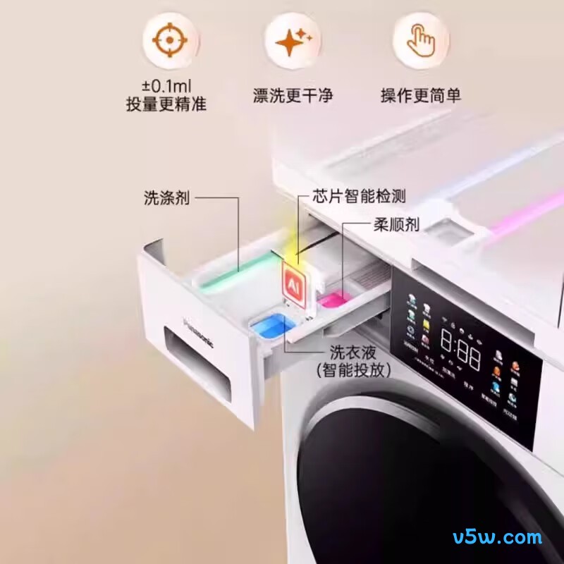 松下XQG100-N3M2洗衣机图片