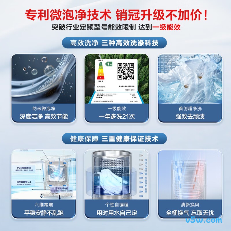 海尔XQB100-Z719洗衣机图片