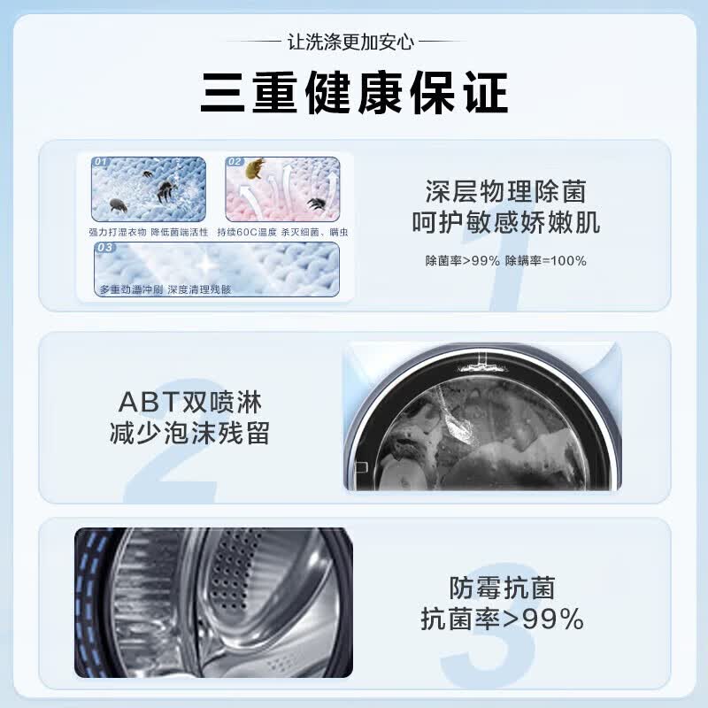 海尔XQG100-608H洗衣机图片
