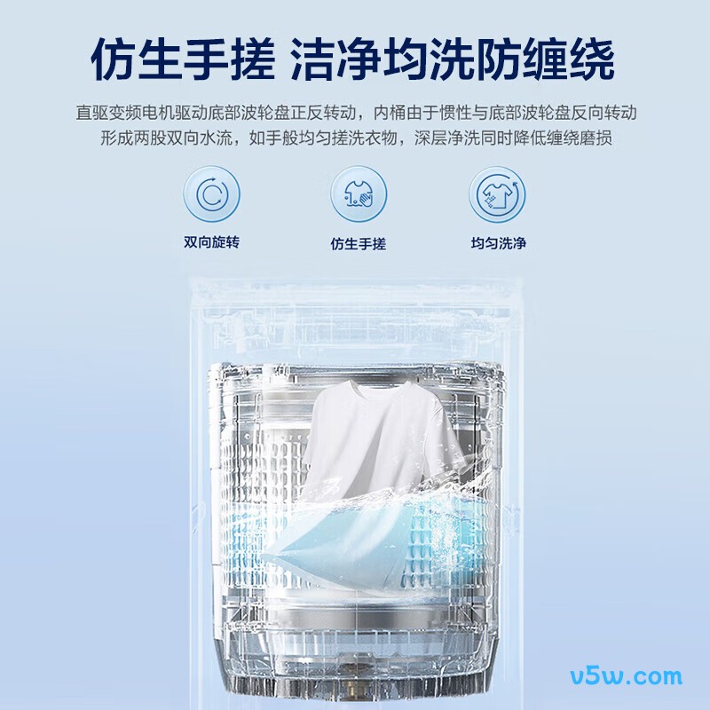 海尔XQB100-BS629洗衣机图片