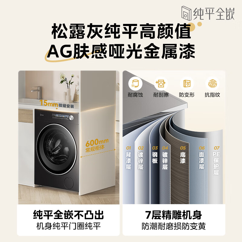 美的MD10L3PRO洗衣机图片