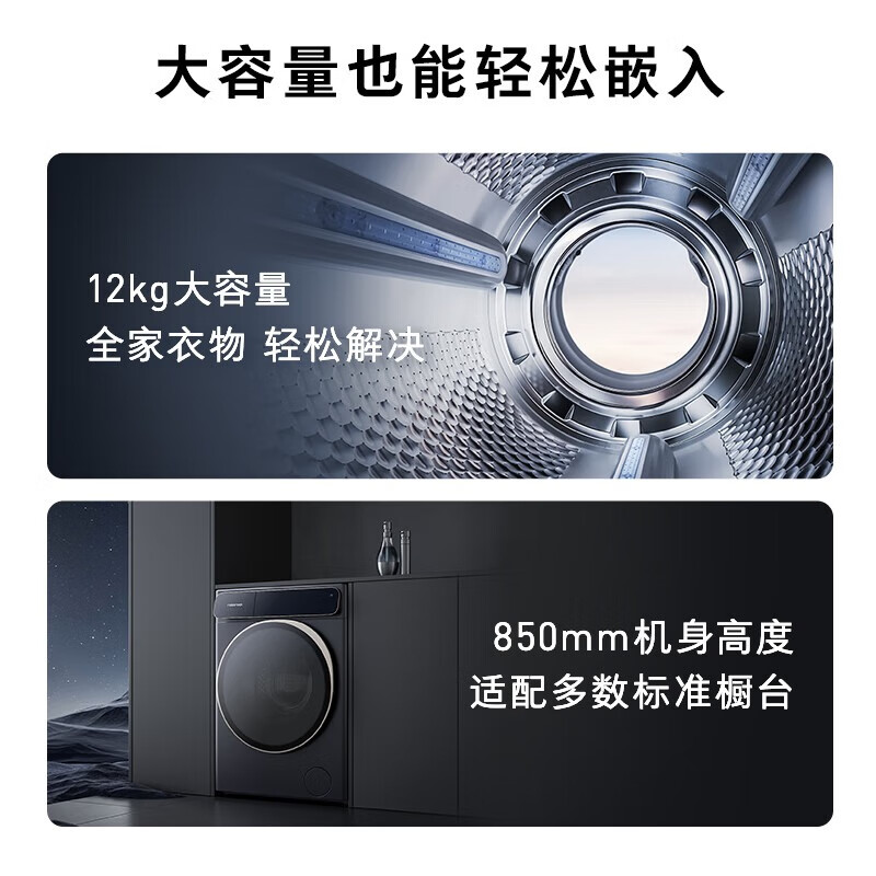 石头XQGH120RR02洗衣机图片