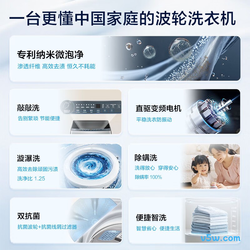 海尔XQB100-BZ20D0洗衣机图片