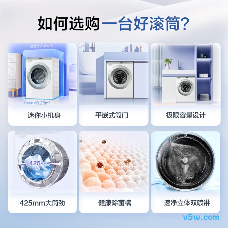 统帅TQGM35-B80Q2洗衣机图片