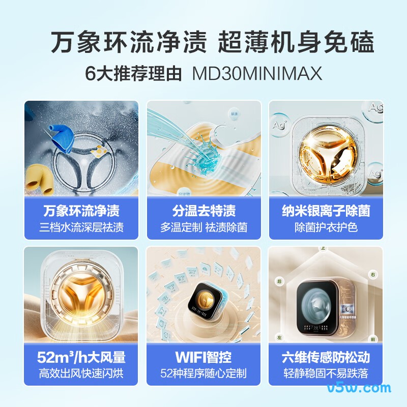 美的MD30MINIMAX洗衣机图片
