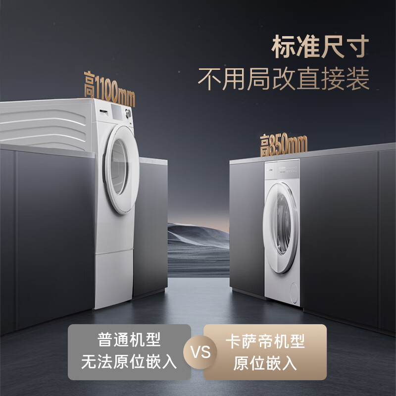 卡萨帝CE AB13LWTUWCU1洗衣机图片