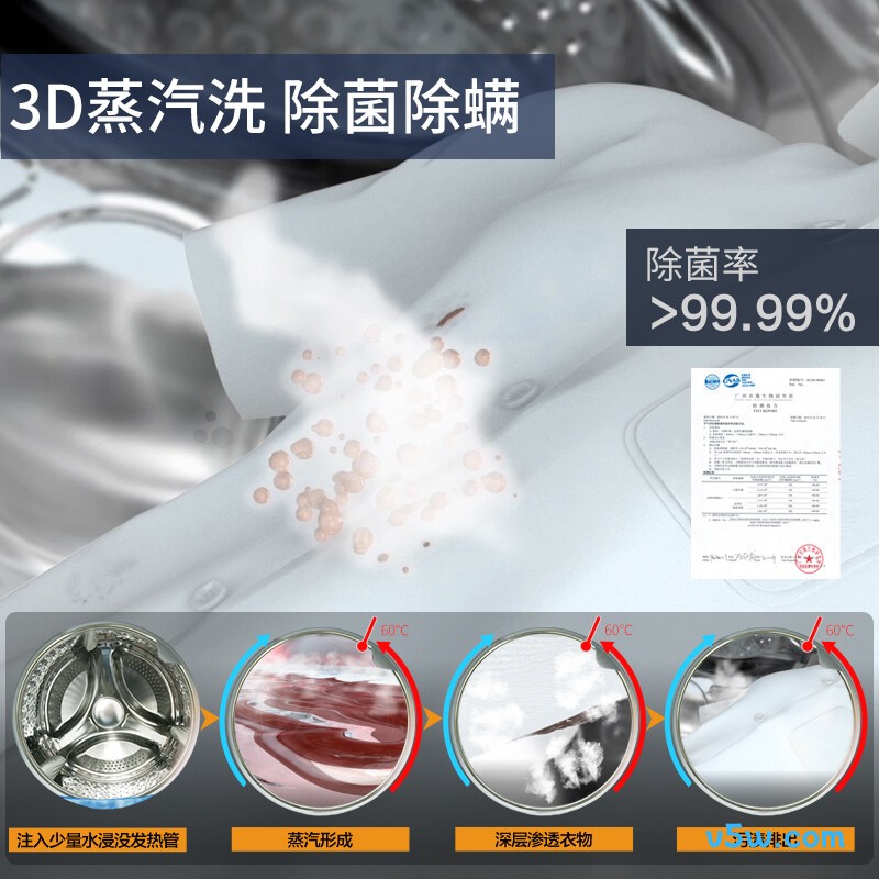 威力XQG120-1428DPHX洗衣机图片