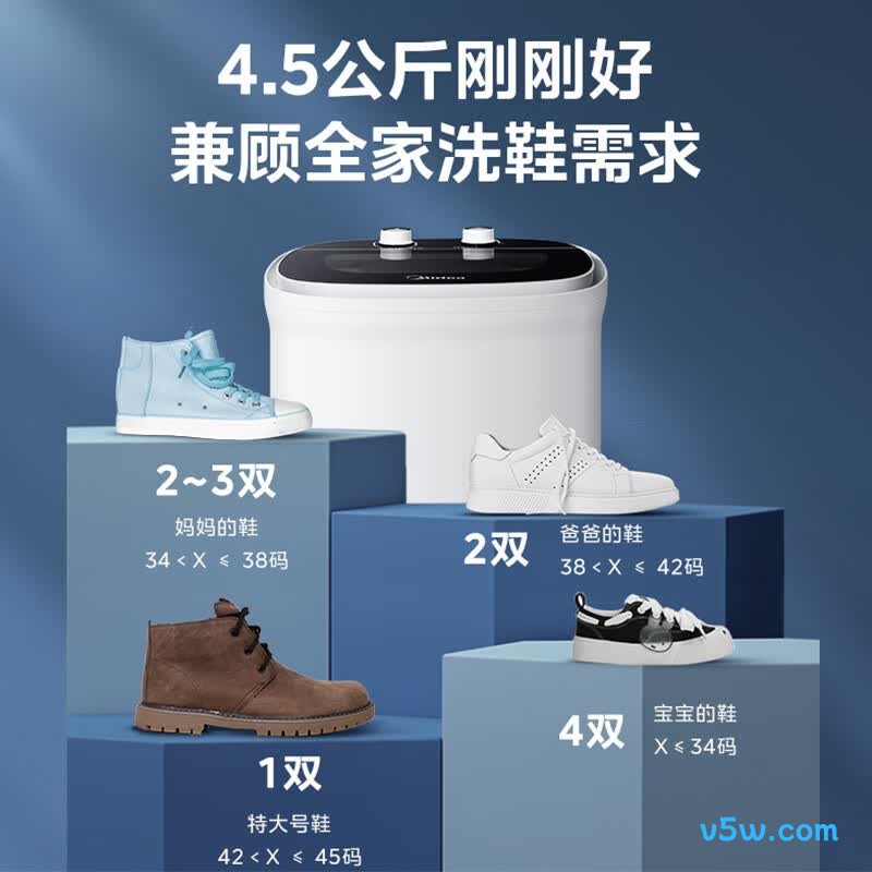 美的MXX45VWE洗衣机图片