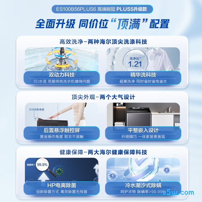 海尔ES100B56Plus6洗衣机图片