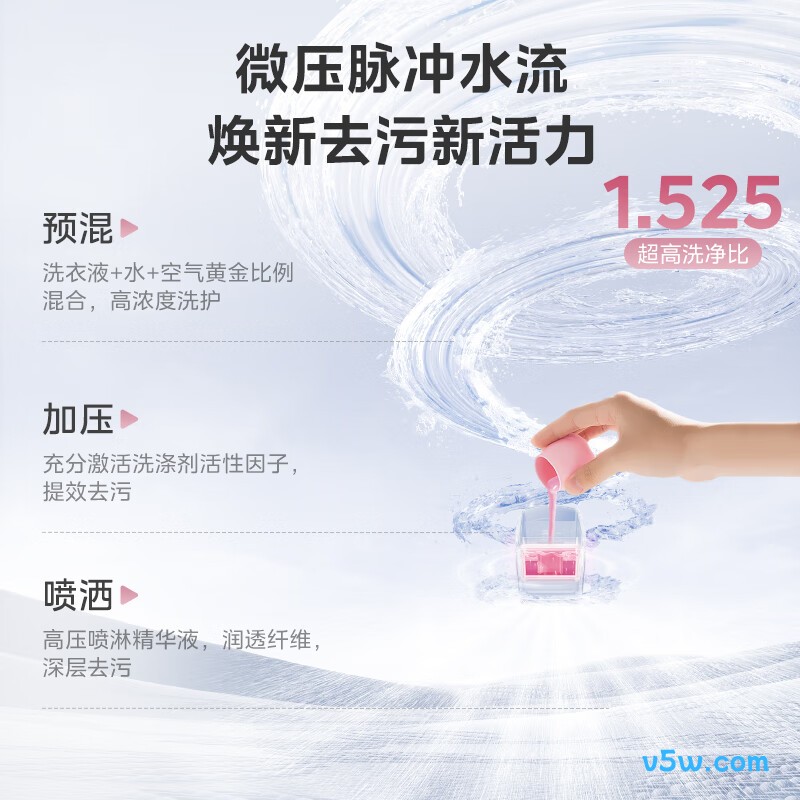 美的MND10VD0E洗衣机图片