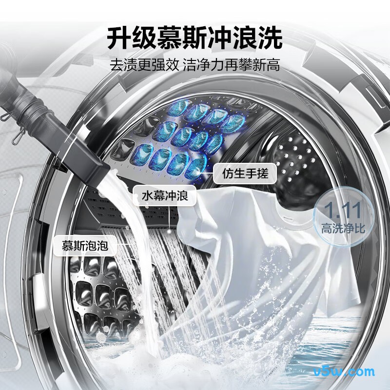 海尔XQG100-25DW洗衣机图片